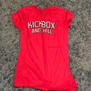 I love kickboxing tee shirt